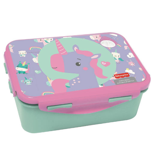 Picture of FISHER PRICE UNICORN LUNCH BOX MICROWAVE